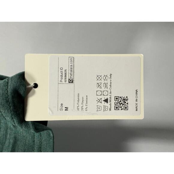 NWT Halara Round Neck Short Sleeve Mini Casual Dress Size Medium - Picture 9 of 11